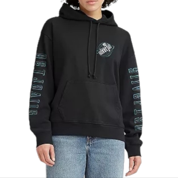 Levi's Silvertab Hoodie Sweatshirt Women's - Picture 1 of 6